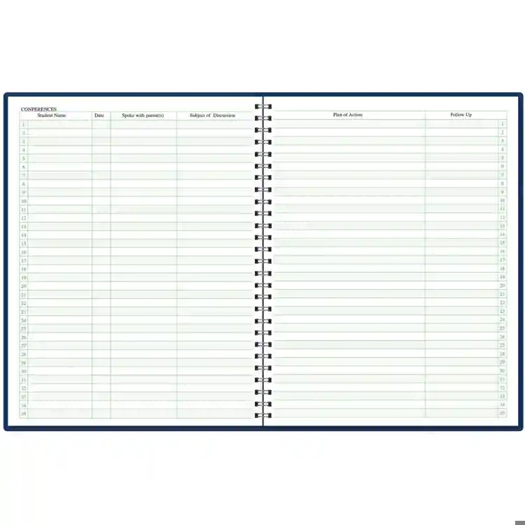 Plan & Record Book