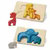 Jungle Friends Puzzle Set