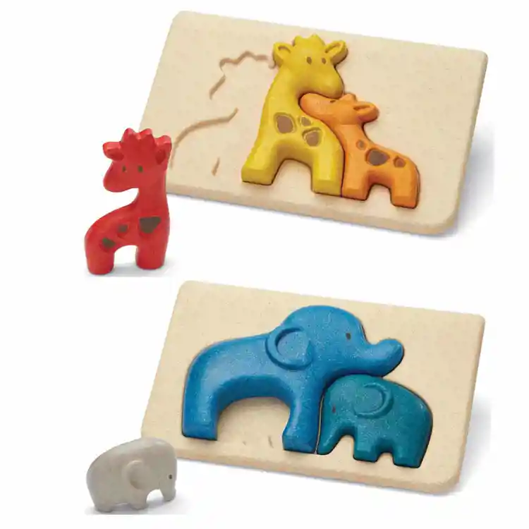 Jungle Friends Puzzle Set