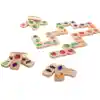 Tactile Domino Game - Fruits and Veggies