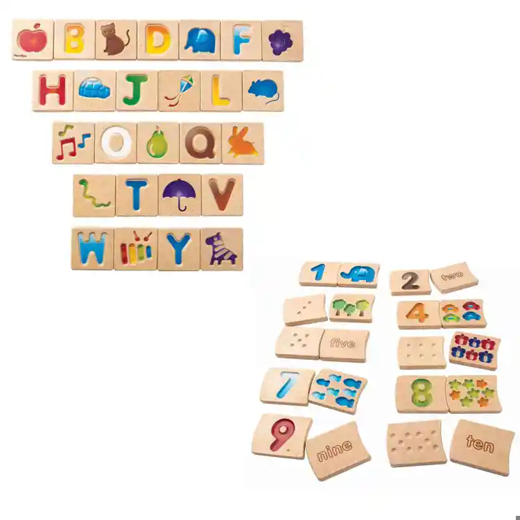 Tactile Letter & Number Sets