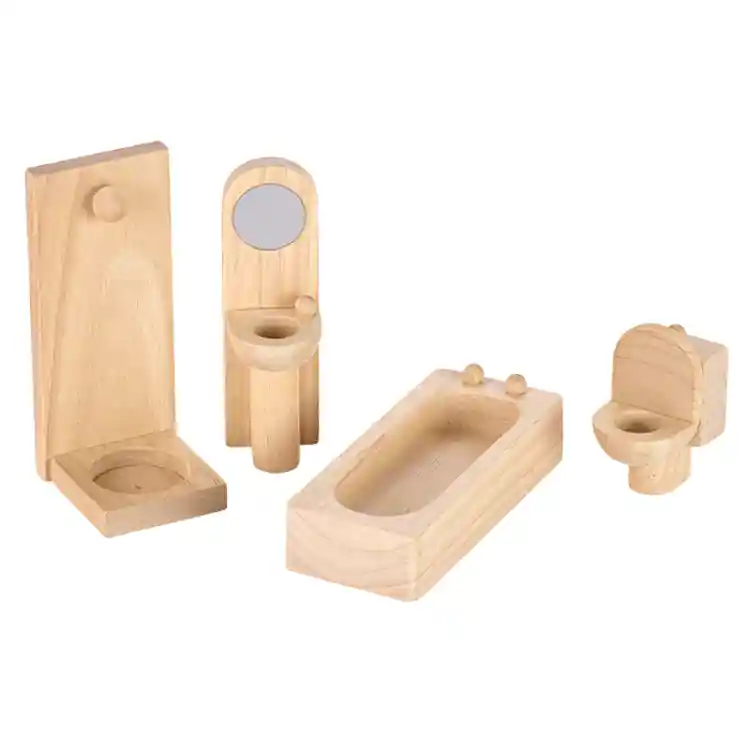 Classic Bathroom Dollhouse Furniture