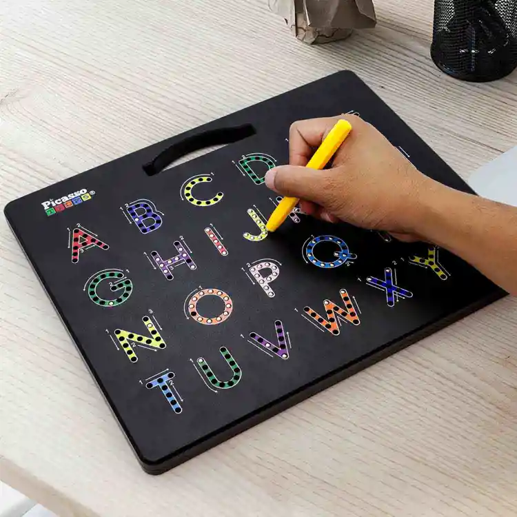 Double-Sided Magnetic Alphabet Board