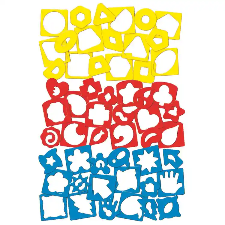 Fine Motor Skills Silly Stencils