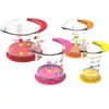 Rainbow Fraction® Liquid Measuring Cups