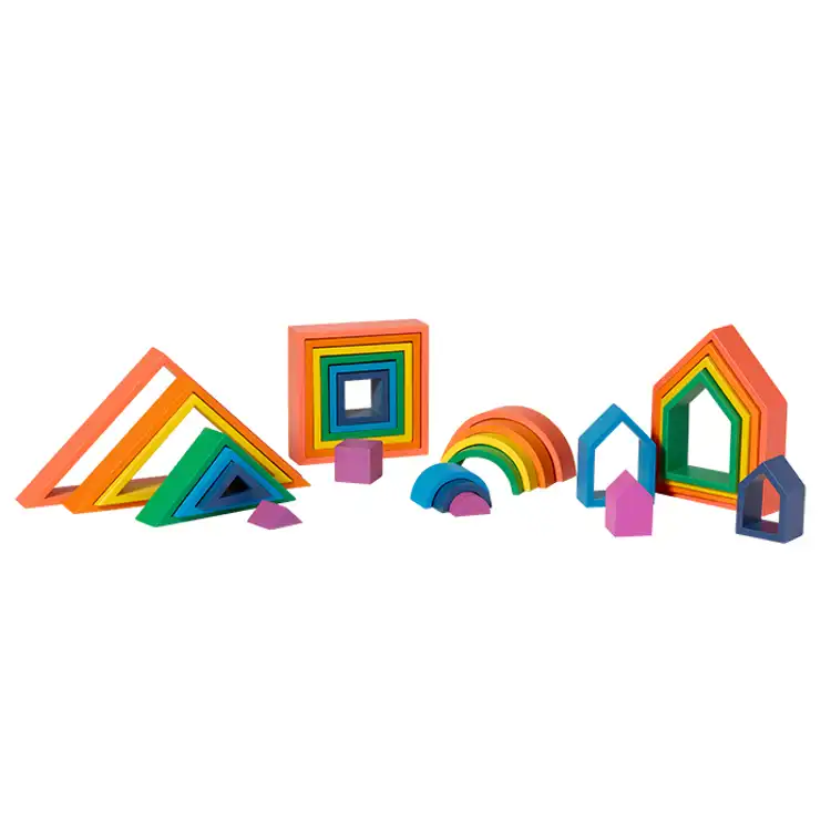 Rainbow Nesting Shapes Set