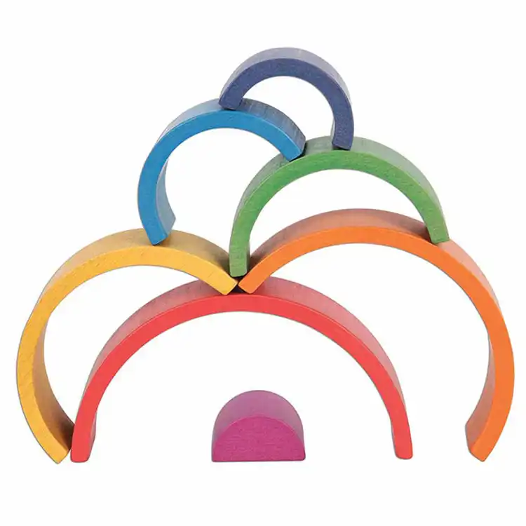 Rainbow Nesting Shapes Set