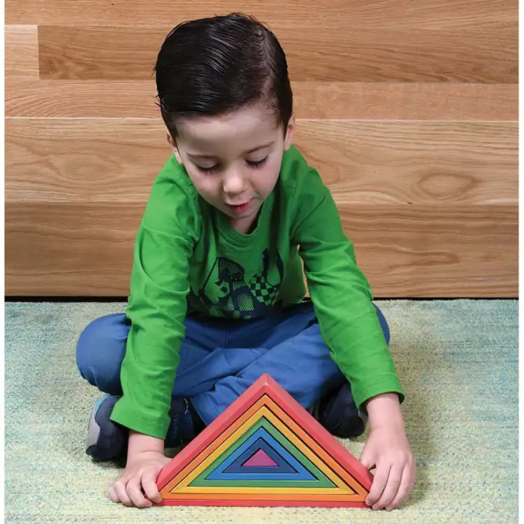 Rainbow Nesting Triangles