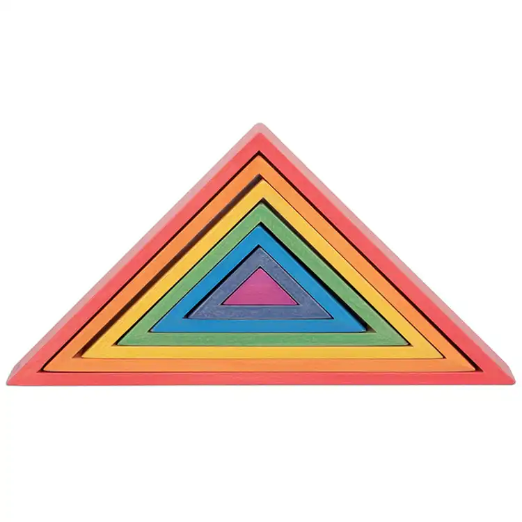 Rainbow Nesting Triangles