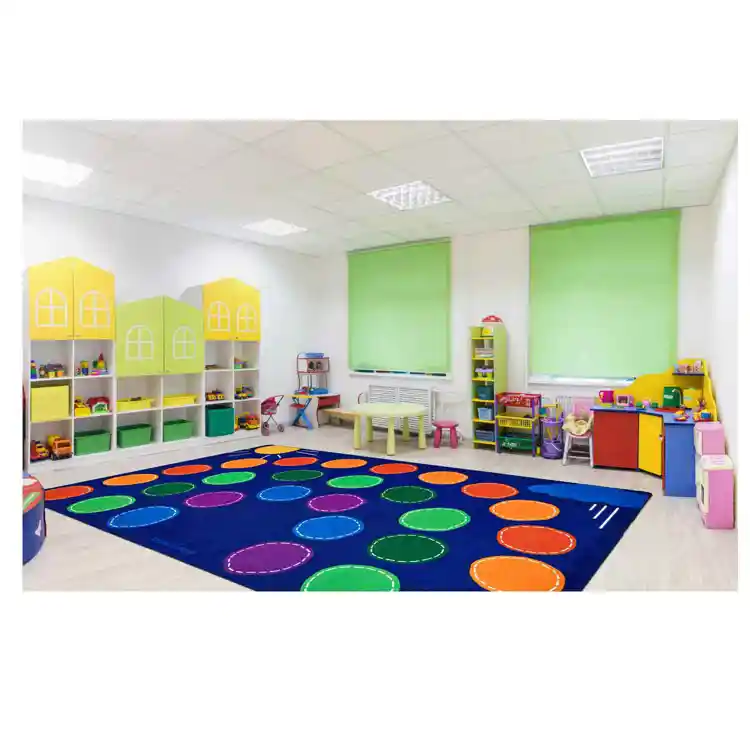 Rainbow Seating Classroom Rug
