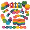 Rainbow Wooden Super Set