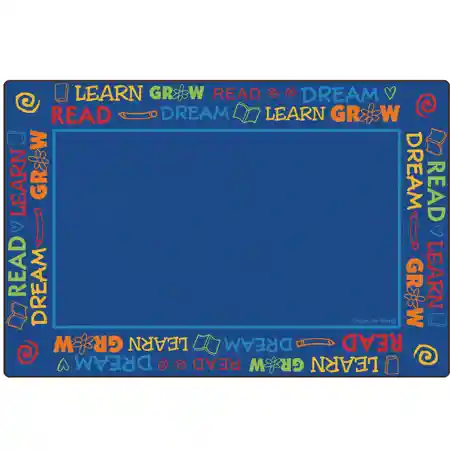 Read to Dream Border Classroom Rug