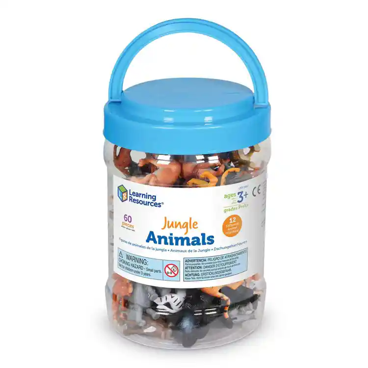 Realistic Jungle Animal Counters