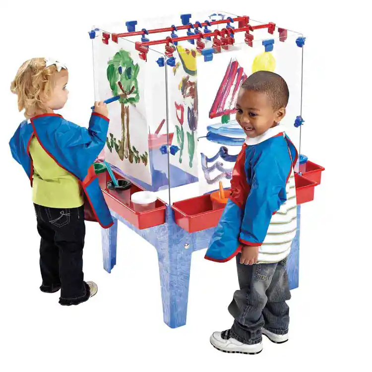 4-Station Toddler Easel