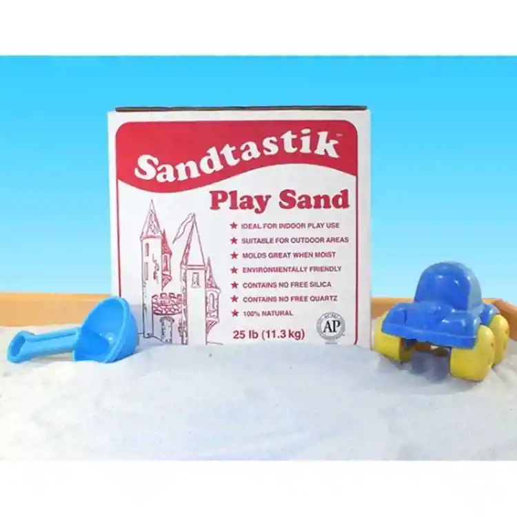 Sandtastik® White Play Sand