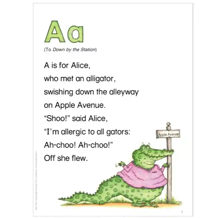 ABC Sing-Along Flip Chart