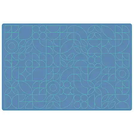 Scandinavian Doodle Large Pattern Rug