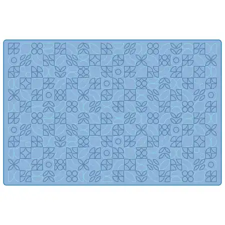 Scandinavian Doodle Small Pattern Rug
