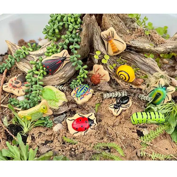 Sensory Play Stones, Bugs