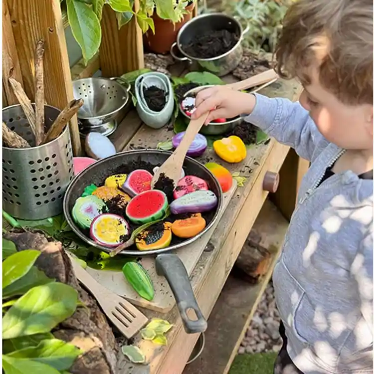 Sensory Play Stones, World Kitchen