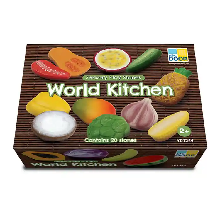 Sensory Play Stones, World Kitchen