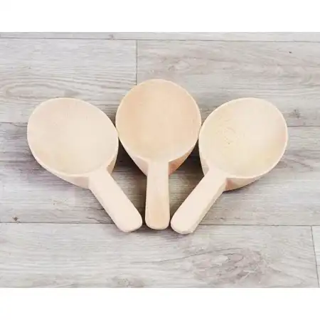 Short Handle Wooden Spoons