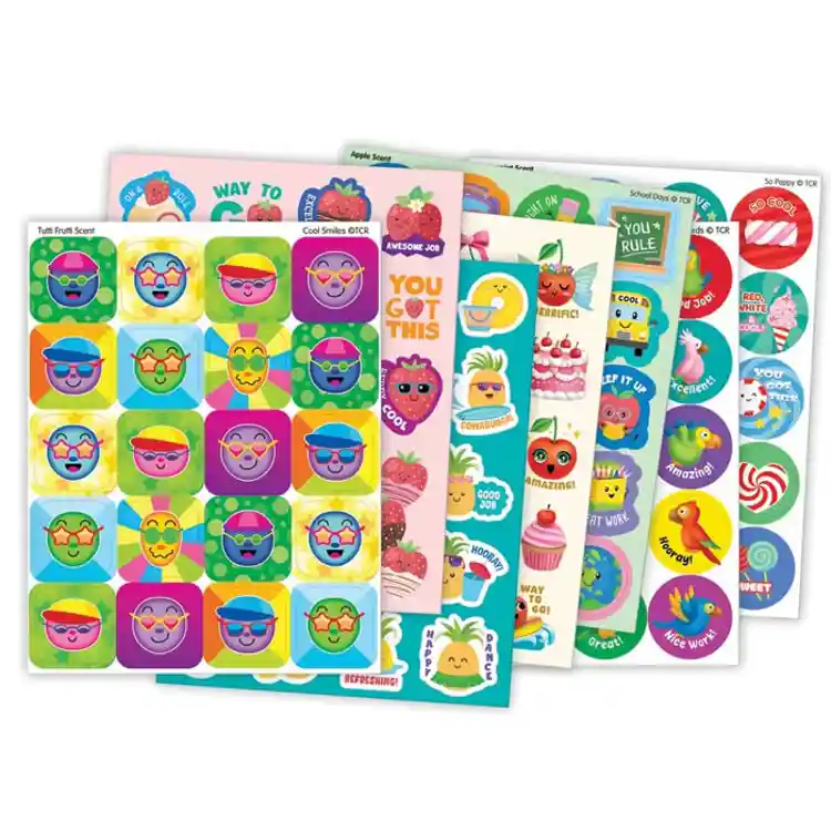 Smelly Stickers Variety Pack, Sweet Scents