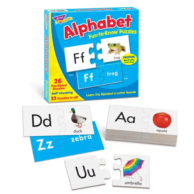 Alphabet Fun-to-Know® Puzzles