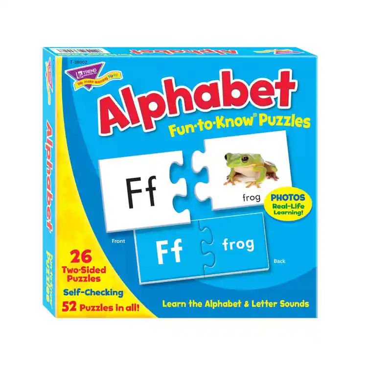 Alphabet Fun-to-Know® Puzzles