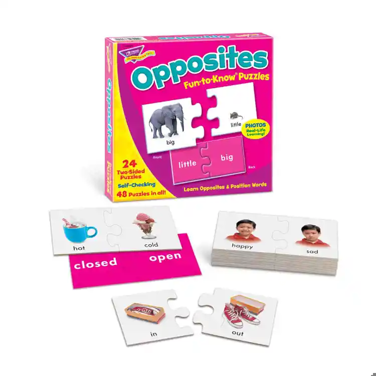 Opposites Fun-to-Know® Puzzles