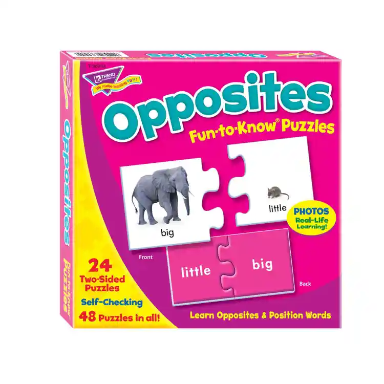 Opposites Fun-to-Know® Puzzles