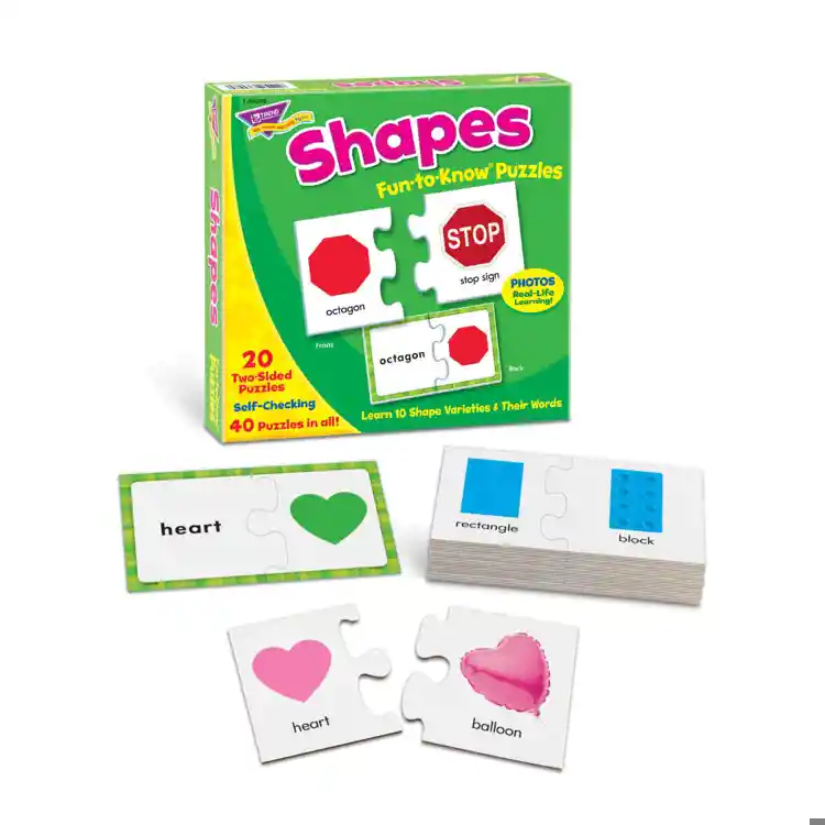 Shapes Fun-to-Know® Puzzles