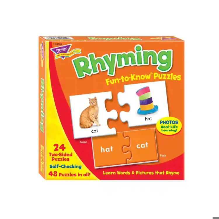 Rhyming Fun-to-Know® Puzzles