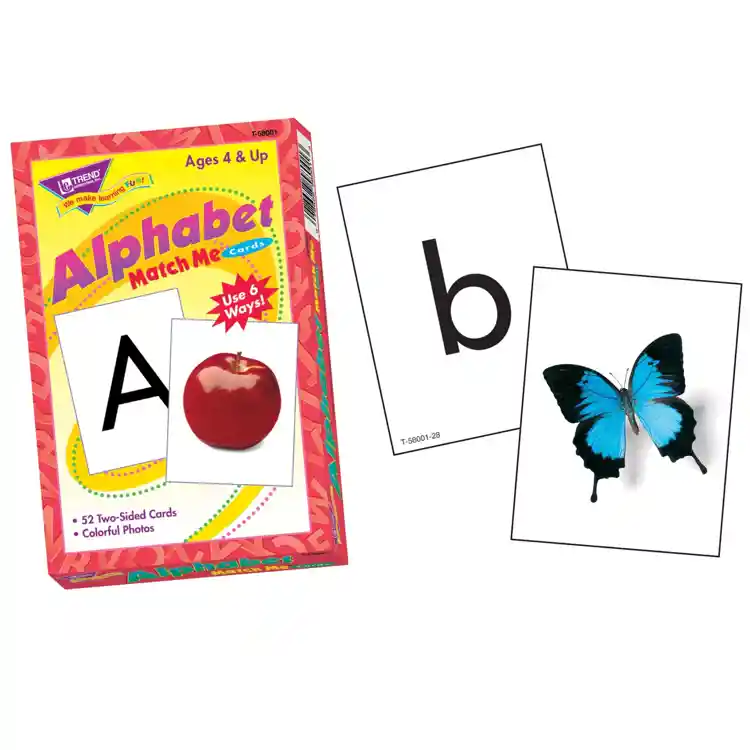 Alphabet Match Me Cards