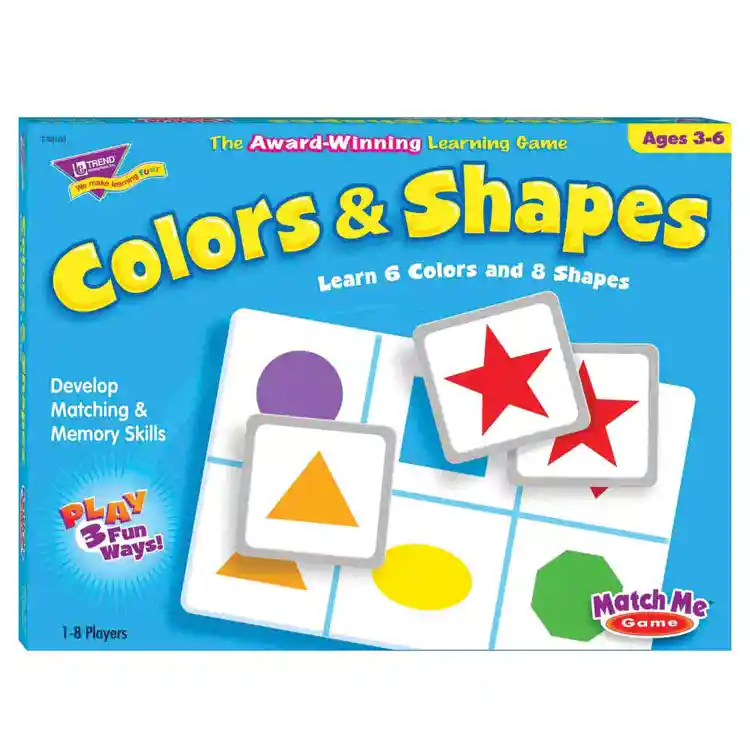 Colors & Shapes Match Me® Game