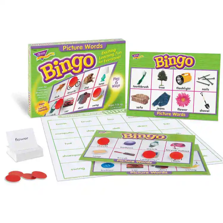 Early Learning Bingo Games, Set of 3