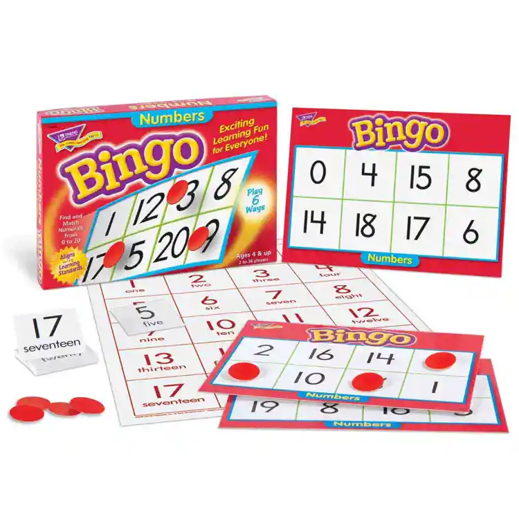 Numbers Bingo Game