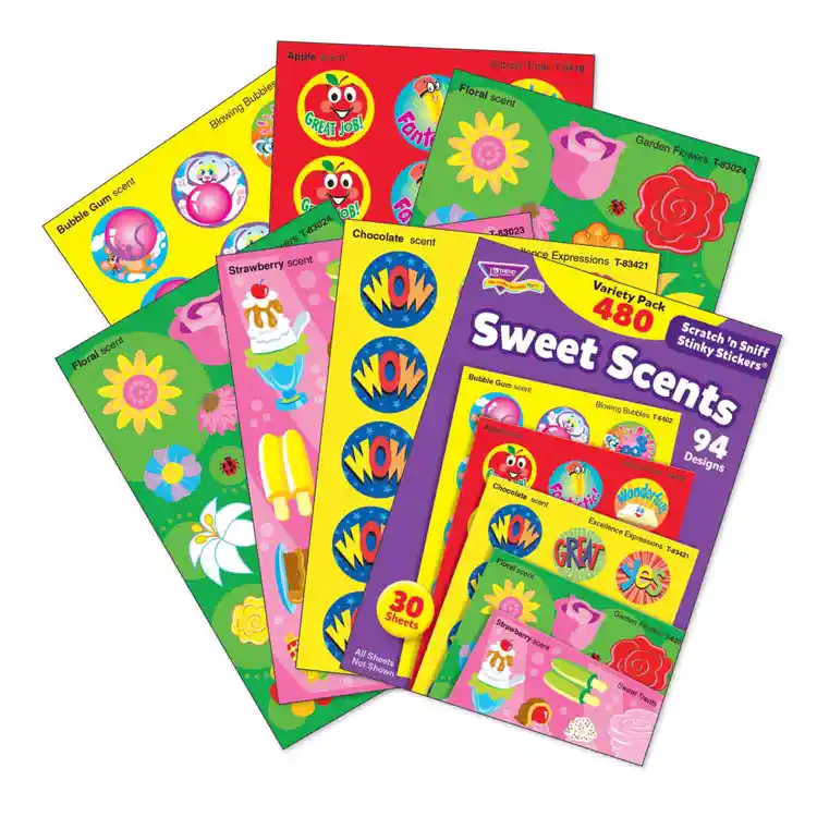 Sweet Scents Stinky Stickers® Variety Pack