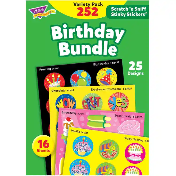 Birthday Bundle Stinky Stickers® Variety Pack