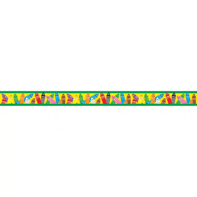 Colorful Crayons Bolder Borders®