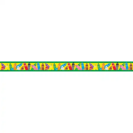 Colorful Crayons Bolder Borders®
