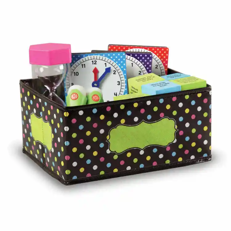 Chalkboard Brights Small Storage Bin