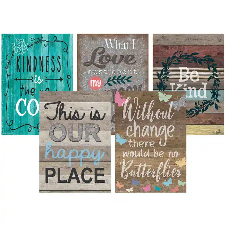 Home Sweet Classroom Positive Poster Set