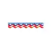 Patriotic Scalloped Border