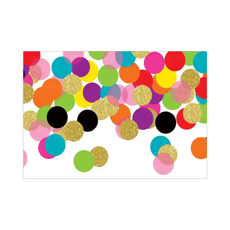 Confetti Straight Border