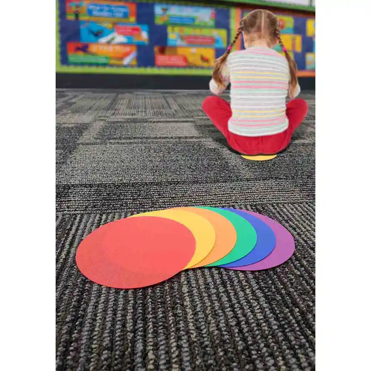 Spot On Colorful Circles Carpet Markers