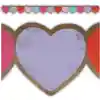 Home Sweet Classroom Colorful Hearts Die Cut Border