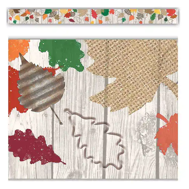 Home Sweet Classroom Happy Fall Straight Border Trim