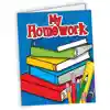 Pocket Folder, My Homework, Set of 12