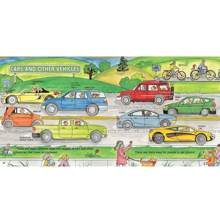 Theme Book Set: Transportation  Book Set